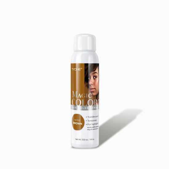 NICKA K NEWYORK Tyche Magic Colour Hair Colour Spray Brown 100g