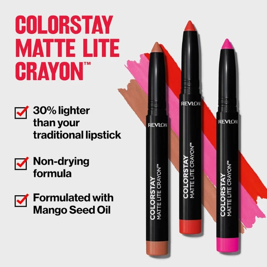 Revlon ColourStay Matte Lite Crayon 006 Lift Off