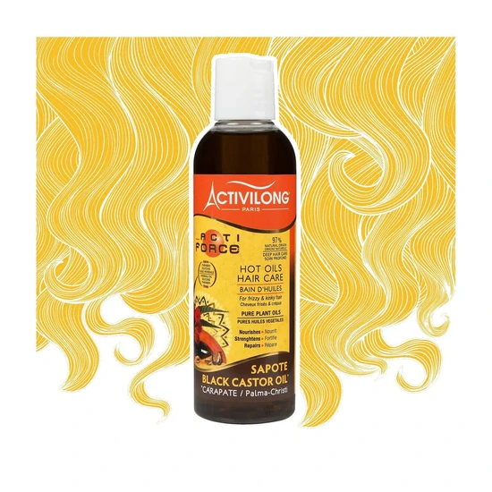 Activilong Acti Force Sapote Black Castor Oil Hot Oils 200ml