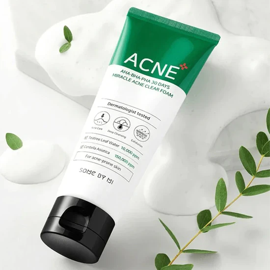 Some by Mi AHA, BHA, PHA 30 Days Miracle Acne Clear Foam 50ml