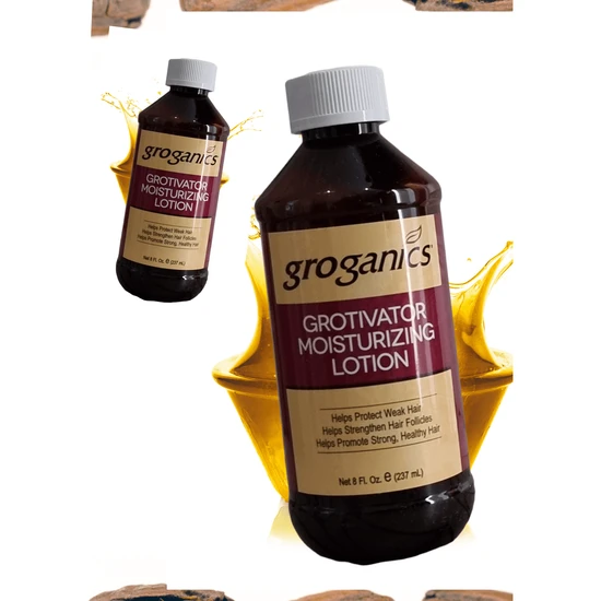 Groganics Grotivator Moisturising & Strengthening Lotion 8oz