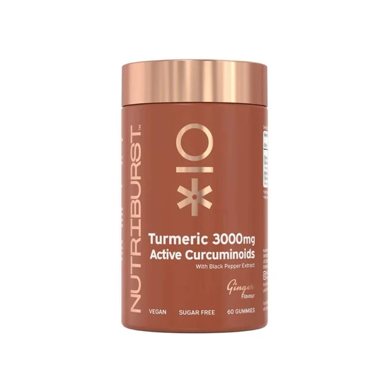 Nutriburst Turmeric Curcumin 3000mg Gummies 60 Gummies
