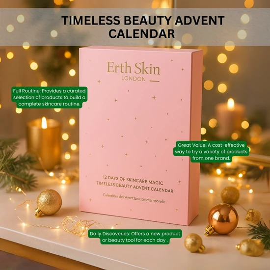 Erth Skin London Timeless Beauty Advent Calendar