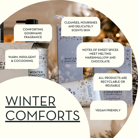 Scottish Fine Soaps Winter Comforts Hand Care Set Pump Bottles 2X300ml