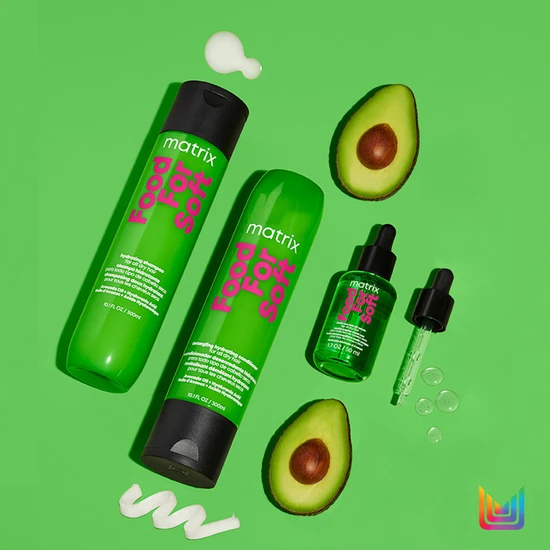 Matrix Food For Soft Hydrating Shampoo & Conditioner With Avocado Oil & Hyaluronic Acid, For Dry Hair 300ml duo