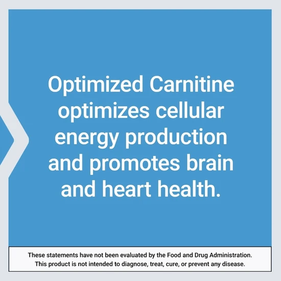 Life Extension Optimised Carnitine 60 Veg Capsules