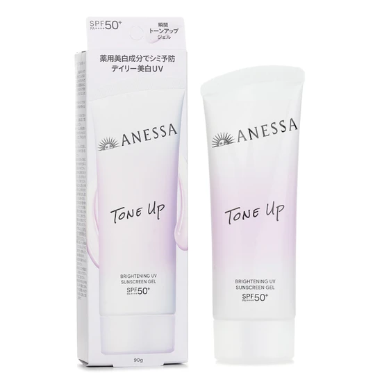 Anessa Tone Up Brightening UV Sunscreen Gel SPF 50+ 90g