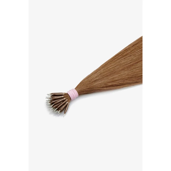 LullaBellz Professional 20\" Invisible Nano Bonds DARK | CHOC BROWN