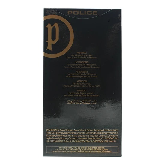 Police Gentleman Eau De Toilette 100ml