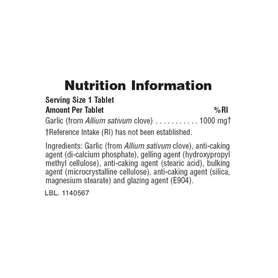 Nature's Plus Ultra Garlite 1000mg Sustained Release Tablets 90 Tablets