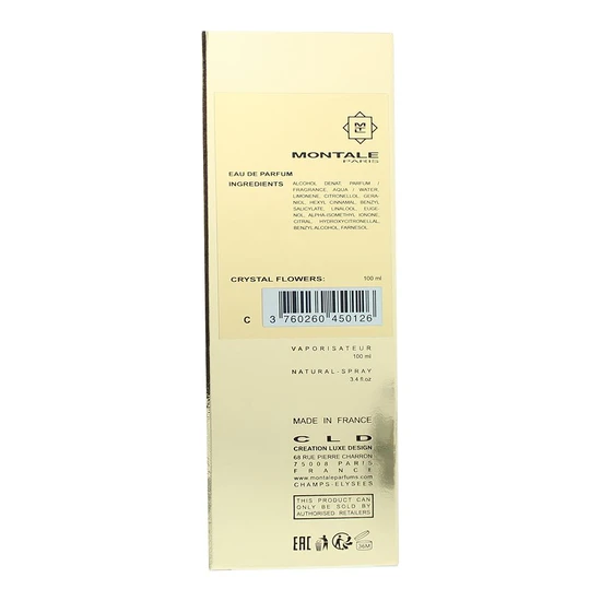 Montale Crystal Flowers Eau De Parfum 100ml