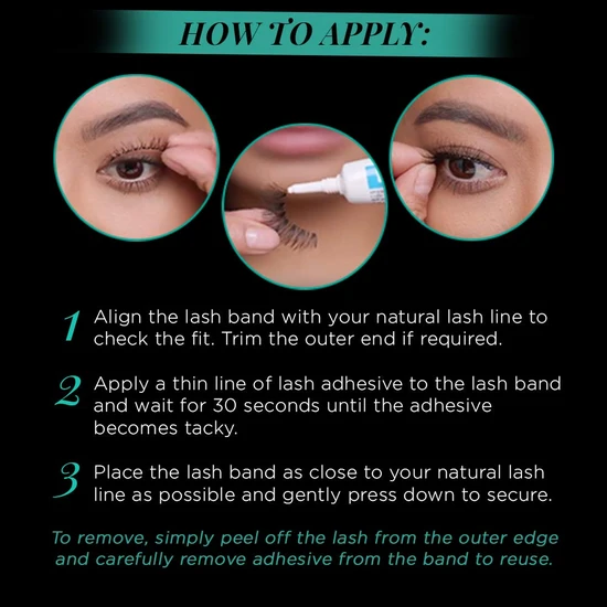 Ardell Natural Black Lashes 104