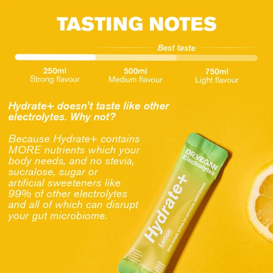 Dr Vegan Hydrate+ Lemon