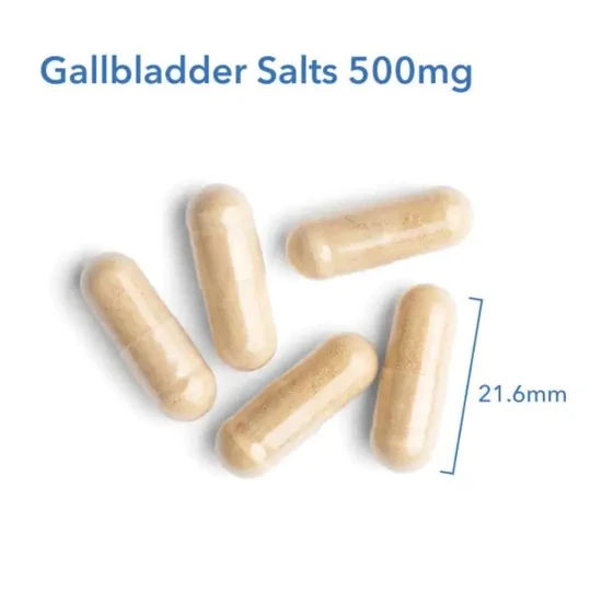 Allergy Research Group Gallbladder Salts 500mg Capsules 100 Capsules