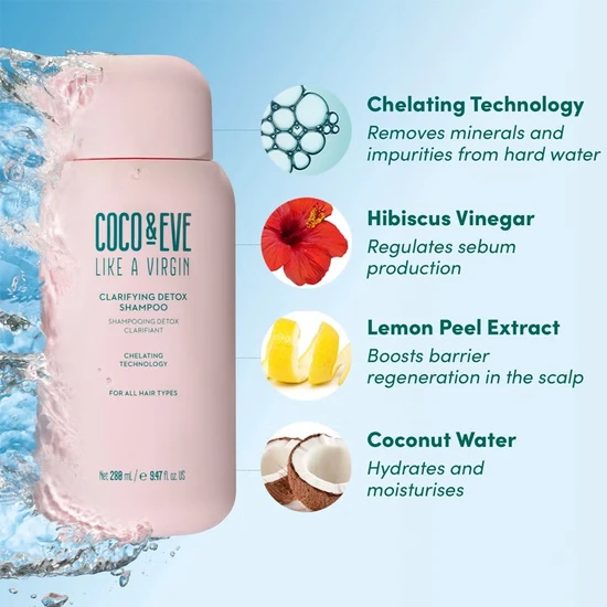 Coco & Eve Clarifying Detox Shampoo 280ml