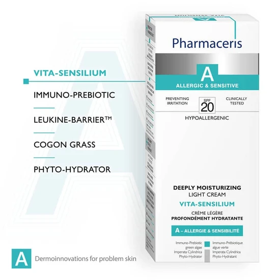 Pharmaceris A Vita Senslium SPF 20 Moisturising Face Cream