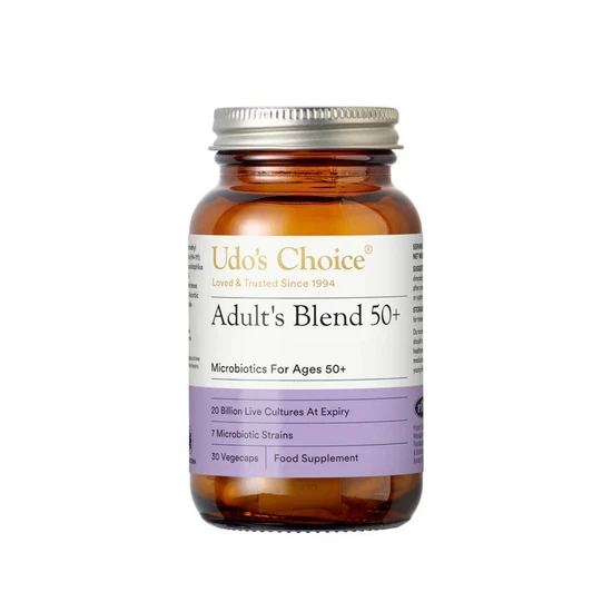 Udo's Choice Adult 50+ Blend Microbiotics 30 Vegicaps
