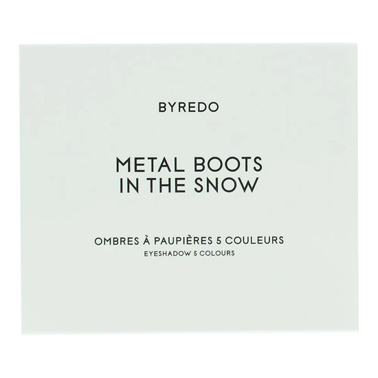 Byredo Metal Boots In The Snow Eyeshadow Palette 6g
