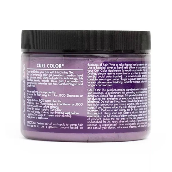 As I Am Curl Colour Passion Purple Temporary Colour 182 g