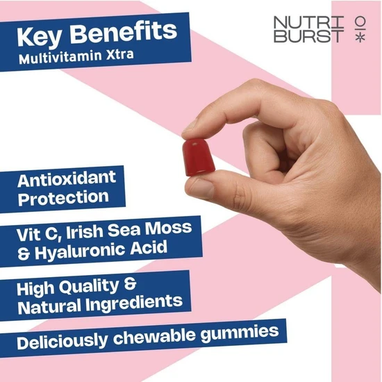 Nutriburst Multivitamin Xtra Gummies 14 Gummies