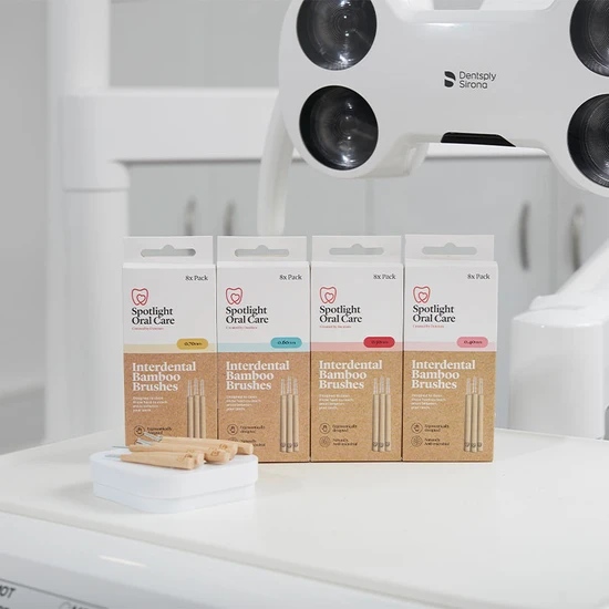 Spotlight Oral Care Interdental Bamboo Brushes 0.6mm (8 pack)