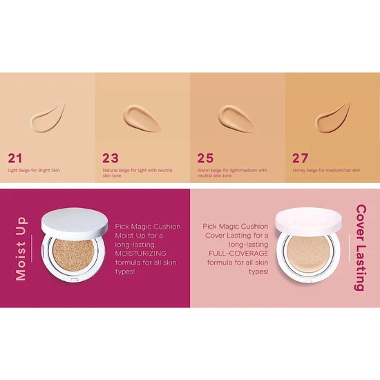 MISSHA Magic Cushion Cover Lasting Foundation SPF 50+ 23 Natural Beige