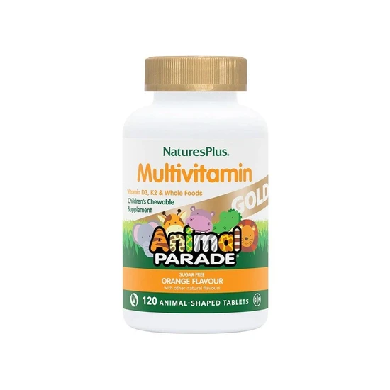 Nature's Plus Animal Parade Gold Orange Chewables 120 Chewables