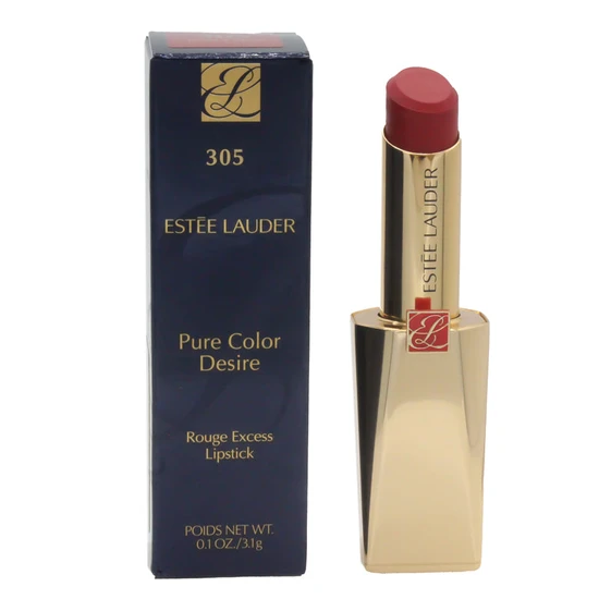 Estée Lauder Pure Colour Desire Red Lipstick 305 Dont Stop