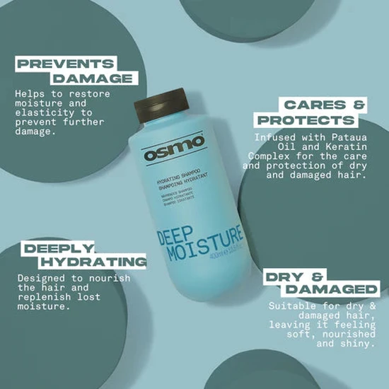 Osmo Deep Moisture Hydrating Shampoo 100ml