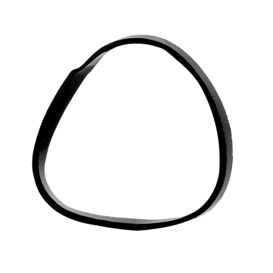 Brushworks Black Flexi Elastic Hair Bands x100