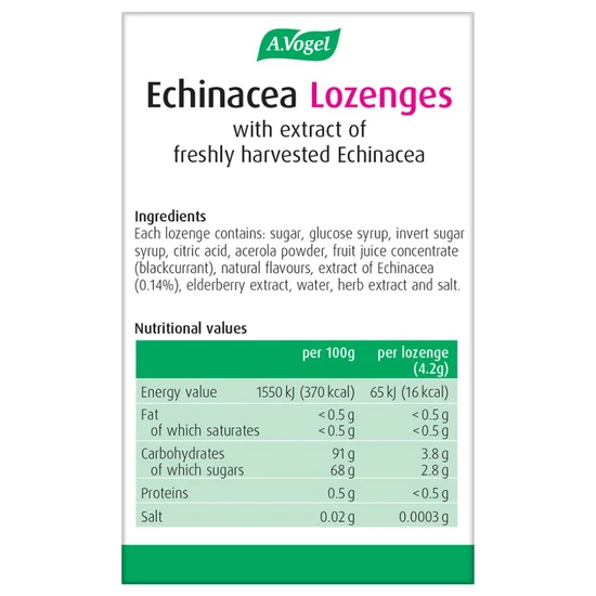 A.Vogel Echinacea Lozenges 30g