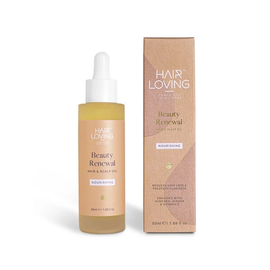 Hair Loving Hair Loss Shampoo, Conditioner & Beauty Renewal Oil Regrowth Set
