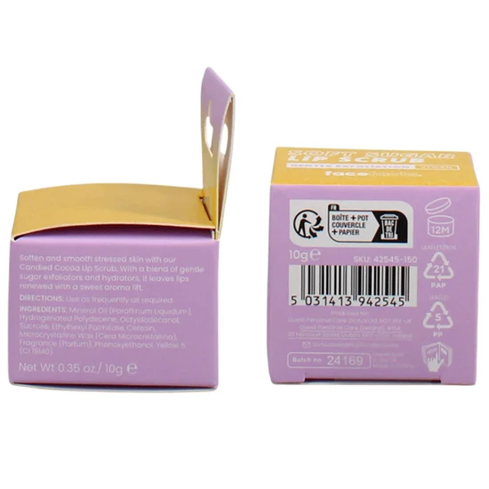 Face Facts Soft Sugar Lip Scrub Candied Cocoa 10g