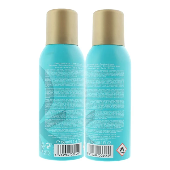 United Colors Of Benetton Colours De Benetton Blue Deodorant Spray 150ml