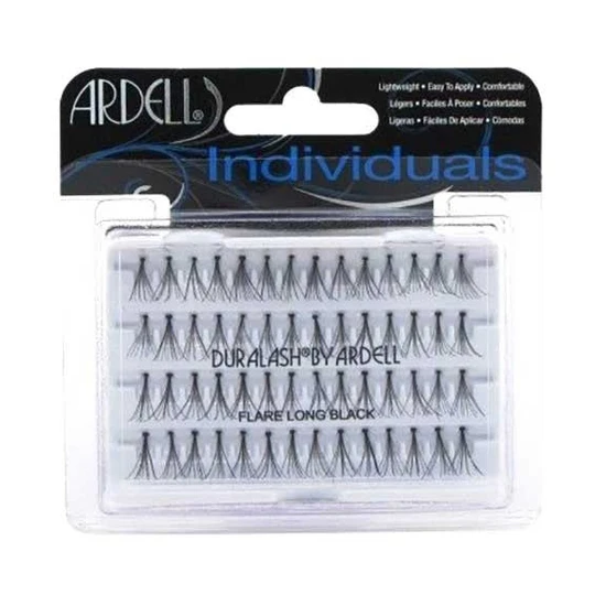 Ardell Naturals Individual Knot Free Flare Lashes Long Black