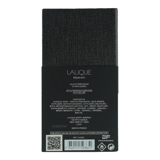 Lalique Les Compositions Parfumees Spicy Electrum Eau De Parfum 100ml