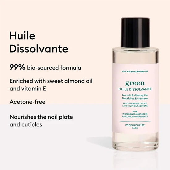 Manucurist Green Nail Polish Removing Oil 100ml