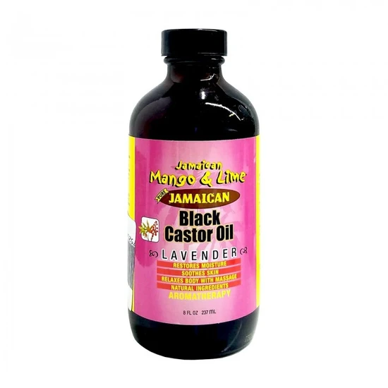 Jamaican Mango and Lime Black Castor Oil Lavender 4oz