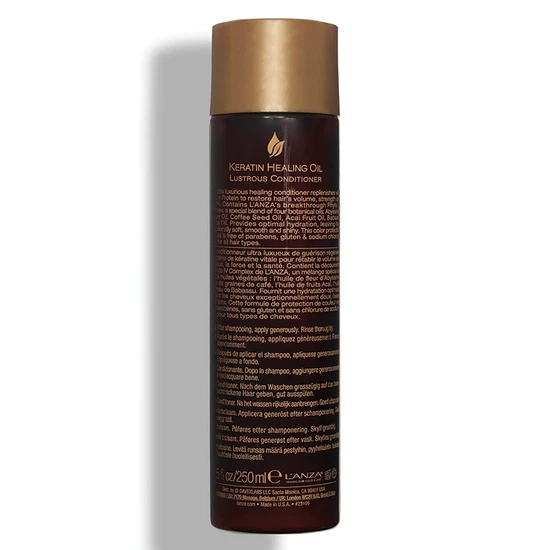 L'Anza Keratin Healing Oil Lustrous Conditioner 250ml