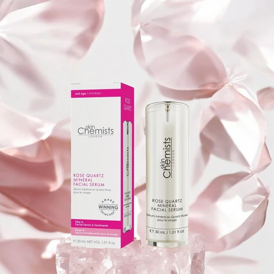 skinChemists Rose Quartz Mineral Facial Serum 2 x 30ml