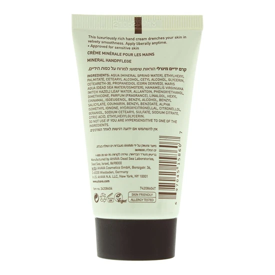 AHAVA Deadsea Water Mineral Hand Cream 40ml