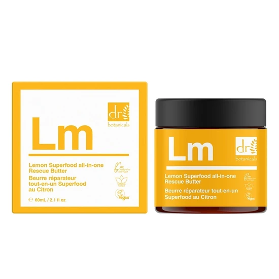 Dr Botanicals Lemon Superfood All-In-One Rescue Butter 60ml