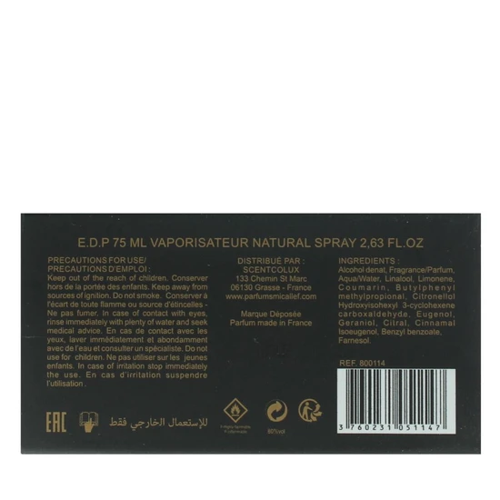 M. Micallef Secrets Of Love Passion Eau De Parfum 75ml