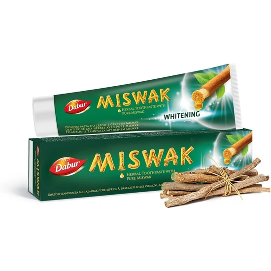 Dabur Miswak Whitening Herbal Toothpaste 100ml