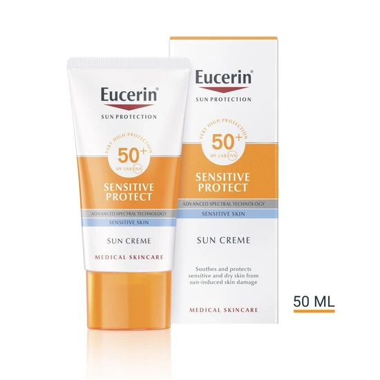 Eucerin Sun Sensitive Protect Cream SPF 50+ Sunscreen 50ml