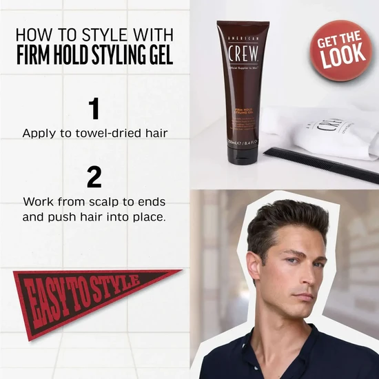 American Crew Firm Hold Styling Gel 1000ml