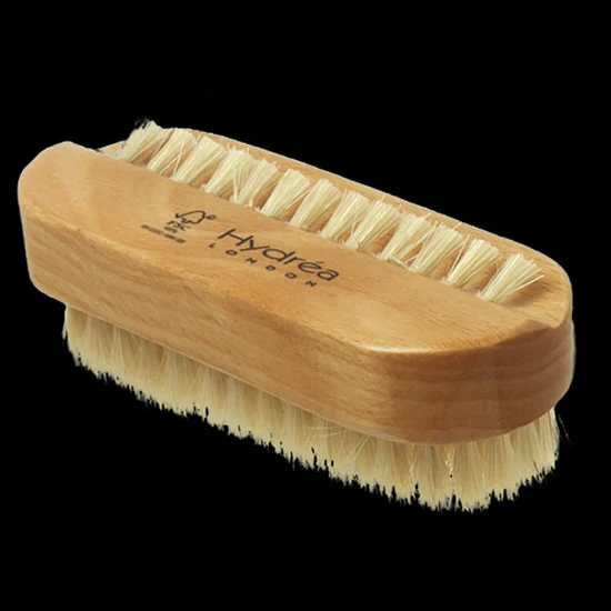 Hydrea London Dual Sided Hand & Nail Brush With Bristles