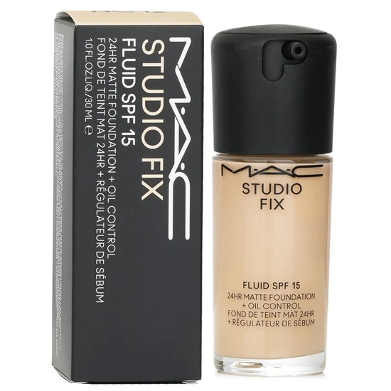 MAC Studio Fix Fluid Foundation Broad Spectrum SPF 15 NC12