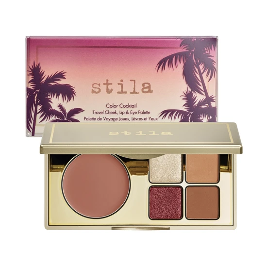 Stila Colour Cocktail Travel Cheek, Lip & Eye Palette Malibu Sunset