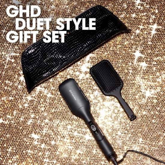 ghd Duet Style Festive Gift Set 2-in-1 Hot Air Styler with Paddle Brush